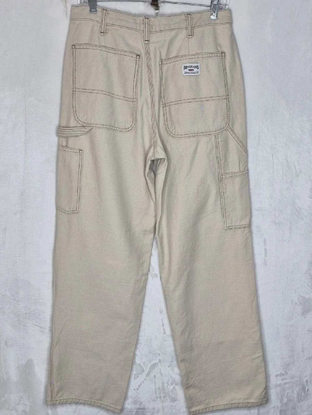 BDG Logan Tan Double Knee Cargo Carpenter Pants W29 L32‎